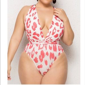 Plus size swimsuit